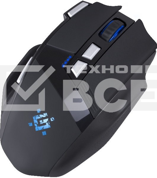 Мышь беспроводная Defender Knight GM-885 черный, 3200 dpi, радиоканал, USB, кнопки - 8