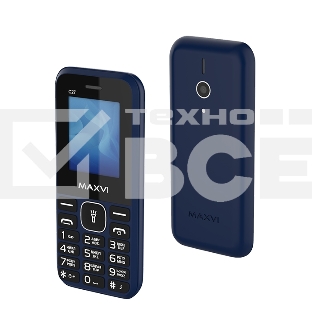 Мобильный телефон Maxvi C27 синий