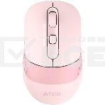 Мышь беспроводная A4Tech Fstyler FB10CS розовый, 2000 dpi, радиоканал, Bluetooth, USB, кнопки - 4, фото 1