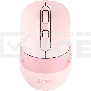 Мышь беспроводная A4Tech Fstyler FB10CS розовый, 2000 dpi, радиоканал, Bluetooth, USB, кнопки - 4