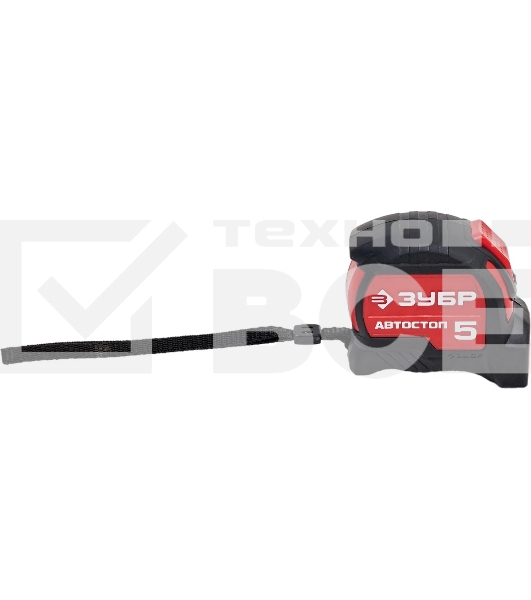 Рулетка с автостопом Зубр Автостоп 5м х 25мм