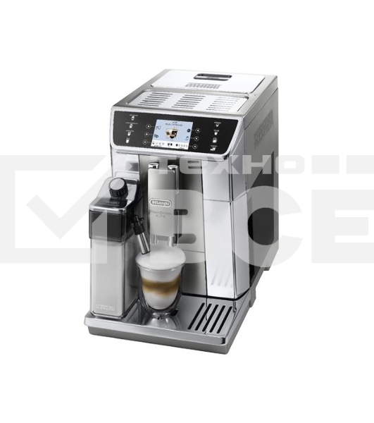 Кофемашина автоматическая DeLonghi ECAM650.55.MS серебристый, исп. кофе - зерновой/молотый, 2 л, 1450 Вт, 19 Бар.