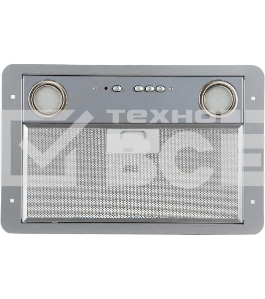 Вытяжка Elikor FLAT 42P-430-K3D белый/хром