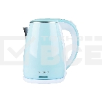 Чайник электрический Energy E-261 1,8л, двойной корпус, голубой,2200Вт(164141), фото2
