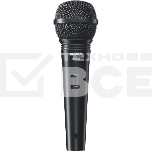 Микрофон динамический вокальный с выключателем и кабелем (XLR-XLR) SHURE SV200-A