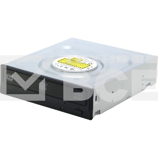 Оптический привод CD/DVD привод Gembird DVD-SATA-02, 5.25', SATA, черный, без упаковки
