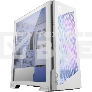 Компьютерный корпус MSI MPG VELOX 300R AIRFLOW PZ белый, Global, 2xUSB 3.2 Gen 1, 1xUSB 3.2 Gen2Type-C, 2x160мм ARGb Fan, 1