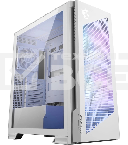 Компьютерный корпус MSI MPG VELOX 300R AIRFLOW PZ белый, Global, 2xUSB 3.2 Gen 1, 1xUSB 3.2 Gen2Type-C, 2x160мм ARGb Fan, 1