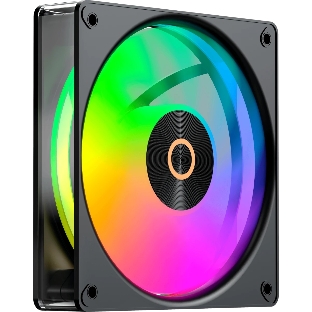 Вентилятор для корпуса Ocypus Gaммa F12 Elite BK ARGB REVERSE BLADE 3 IN 1, 120x120x25мм, 4-PIN PWM, 600-1800 RPM, 26 DBA MAX, HYDRO BEARING