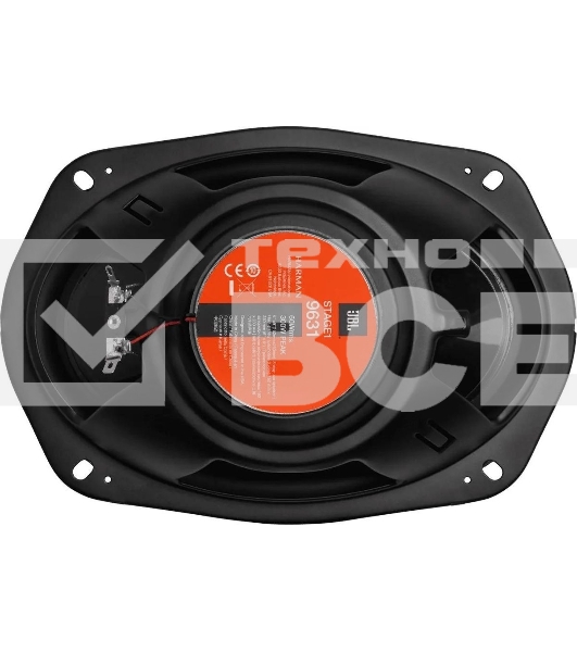 Автоколонки JBL STAGE1 9631 6'x9' (150мм x 230мм), 3-полосные,4 Ом, MAX 300 Вт, RMS 60 Вт, 50 - 21 000 Гц, 89 дБ, гриль, установочная глубина 76 мм.