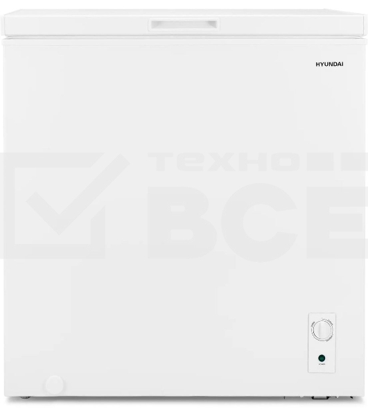 Морозильный ларь Hyundai CH2005 белый, 198л
