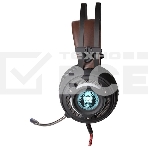 Гарнитура QUMO Atlantis чёрный, проводная, USB, подсветка, фото4