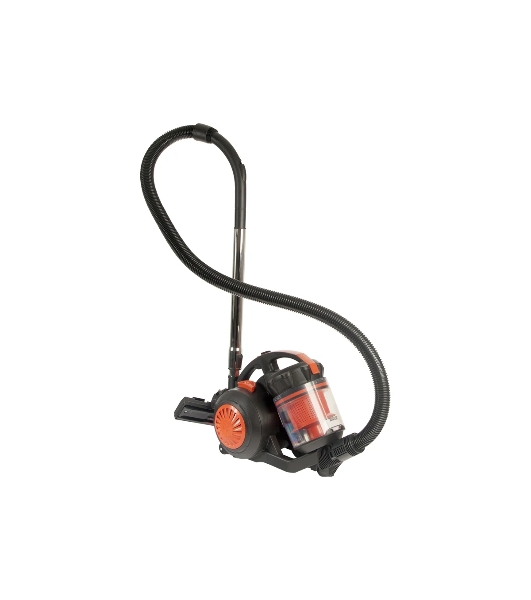 Пылесос Mystery MVC-1124 черный/оранжевый, 300/2000 Вт, уборка сухая, пылесборник контейнер 5 л