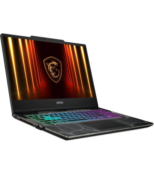 Ноутбук MSI Cyborg 15 B2RWFKG-071US Core 7 240H 16Gb SSD512Gb NVIDIA GeForce RTX 5060 8Gb 15.6' IPS FHD (1920x1080) Windows 11 Multi Language grey WiFi BT Cam (9S7-15Q342-256)