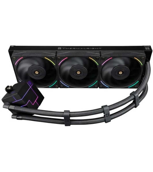 Система жидкостного охлаждения Thermalright Core Matrix 360 черный, 360 мм, 3x120 мм, 2150 об/мин, 27 дБ, 4 pin PWM, ARGB