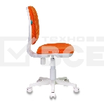 Кресло детское Бюрократ CH-W213/TW-96-1 оранжевый TW-96-1 (пластик белый), фото2
