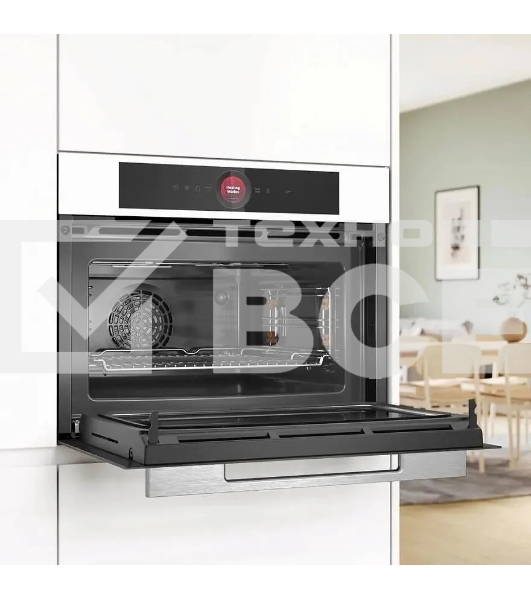 Встраиваемый духовой шкаф электрический Bosch CMG7241W1 белый