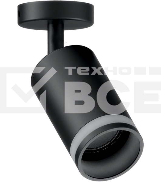 Светильник Feron ML231 ДБО GU10 без лампы наклонный черный