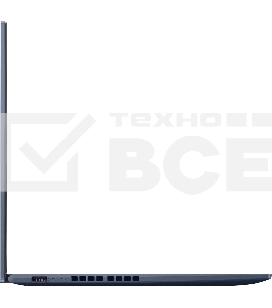 Ноутбук Asus Vivobook 15 X1502VA-BQ924 синий 90NB10T1-M01890 Core i7 13620H 16Gb SSD512Gb Intel Iris Xe graphics 15.6