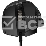 Мышь проводная Logitech G502 HERO черный, 25600 dpi, USB, кнопки - 11, фото2