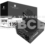 Блок питания Thermalright, 1350W 80+ Platinum (ATX, 3.0, PCIe 5.0, Full modular, 1x24(20+4)pin 600mm, 2xCPU 8(4+4)pin, 2xPCIe*2 8(6+2)pin, 2x12VHPWR PCIe 5.0 12+4pin 600mm, 6xSATA, 5xMOLEX4pin, Active, 120x120mm, 170x150x86mm, OPP, OVP, OTP, OCP, SCP, bla, фото 1
