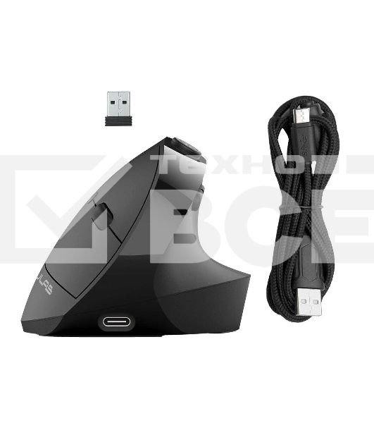 Мышь беспроводная Jlab JBuds Ergonomic с функцией подзарядки, Link USB- A