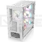 Компьютерный корпус без блока питания/Case Raijintek AGOS MAX-MS4, Midi-Tower, TG, 4x140мм ARGb, 2xUSB 3.0 + 1xUSB Type-C, E-ATX, ATX, mATX, mITX белый, фото3