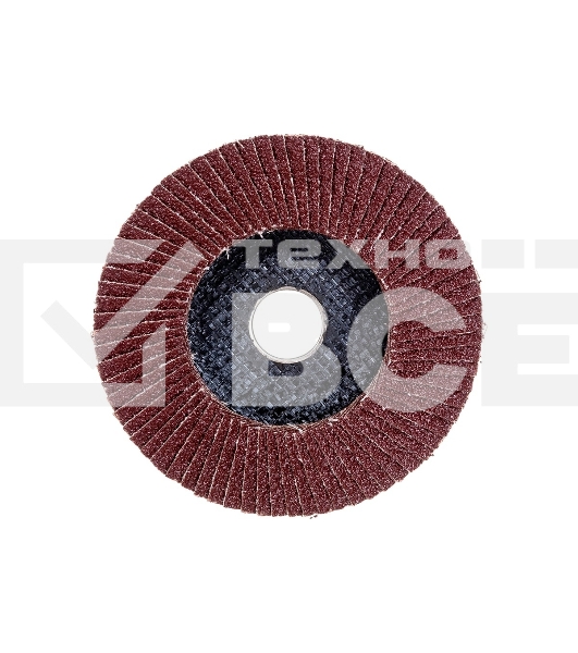 Круг лепестковый торцевой Kranz  циркониевый, P40, 125х22,2мм INOX