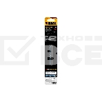 Сверло спиральное по металлу Denzel 9 х 175 мм, Р6М5, Golden Tip, удлиненное, фото7