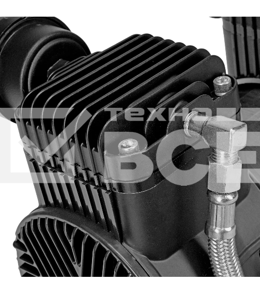 Компрессор безмасляный малошумный Denzel DLP-1500/50, 1,5 кВт, 50 л, 2850 об/мин, 250 л/мин