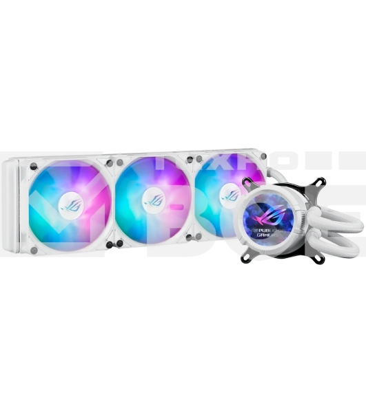 Жидкостная система охлаждения ASUS ROG STRIX LC III 360 ARGb LCD WHT