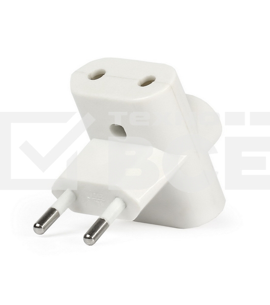 Разветвитель Smartbuy, 3 гнезда под плоскую вилку белый 6А 250B (SBE-06-A04-3)