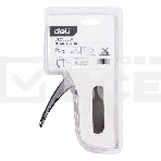 Мебельный степлер Deli DL238001 4-8мм. Полностью стальная конструкция., фото2