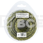 Леска для триммера Denzel двухкомпонентная витая квадратная, 2,0мм х 15м, блистер SkyCutter, фото2