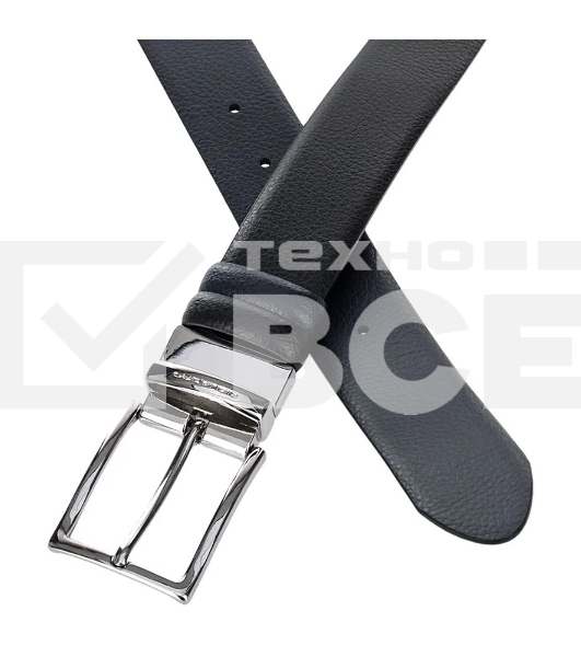 Ремень мужской Piquadro Modus CU4209MO/NBLU, черный/синий, натур.кожа