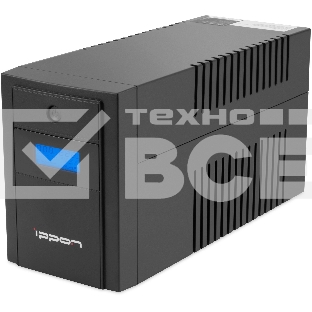 Источник бесперебойного питания Ippon Back Basic 1200 LCD Euro 720Вт 1200ВА черный