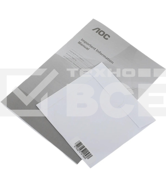 Монитор 27' AOC 27B2AM, VA 1920x1080, 75 Гц, 4 мс, 16:9, 250 кд/м², 1xHDMI, 1xVGA, 1x3.5 мм, черный