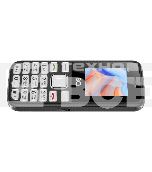 Мобильный телефон BQ 1860 Gem черный (без СЗУ в комплекте)