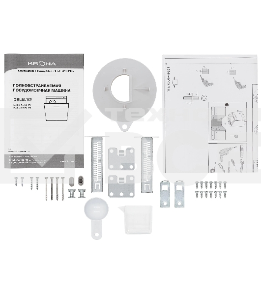 Встраиваемая посудомоечная машина Krona DELIA 45 BI V2