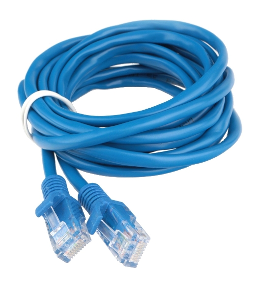 Патч-корд CCA light UTP Гарнизон PC-UTP-5e-3-B cat.5e, 3м, литой, многожильный синий