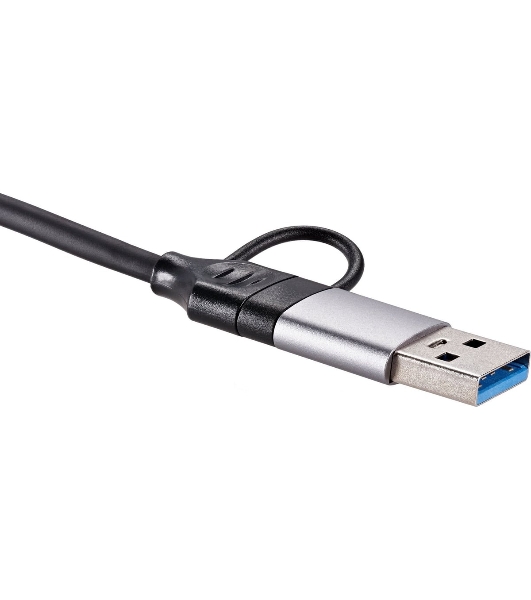 USB-концентратор VCOM DH297, USB 3.0/USB Type-C, USB/SD/TF, USB