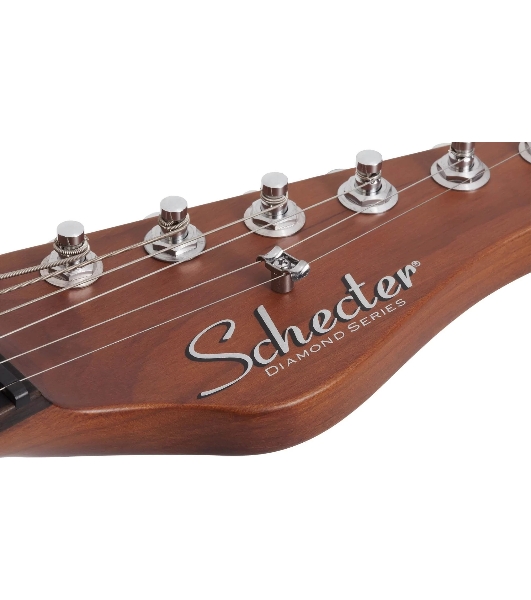 Электрогитара SCHECTER NICK JOHNSTON PT A.SNOW - электрогитара 6-струнная. 22 лада, корпус: ольха, гриф: запеченый клен, накладка: черное дерево, на болтах, звукосниматели: Schecter Diamond Nick Johnston Single Coil и Diamond PT-S, громкость/тон (Push-Pu