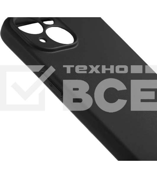 Чехол (клип-кейс) BoraSCO для Apple iPhone 15 черный
