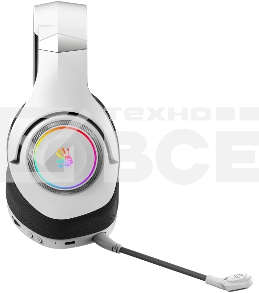 Наушники с микрофоном A4Tech Bloody GR270 белый 1.5м мониторные BT/Radio оголовье (GR270)