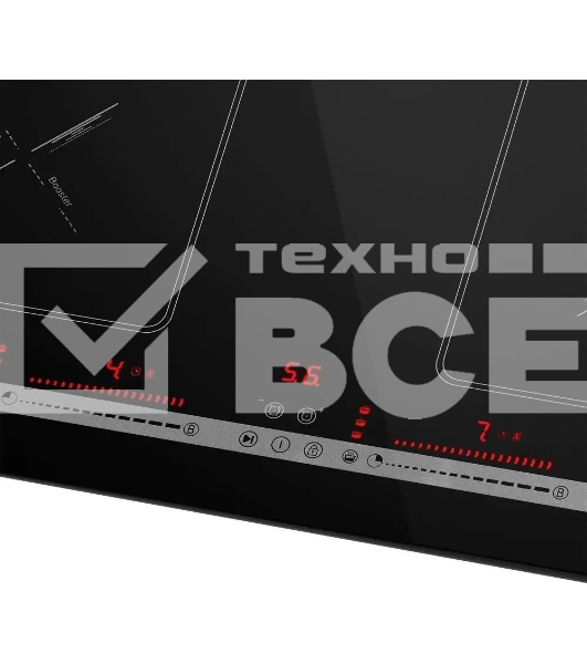 Индукционная варочная поверхность Maunfeld CVI594SB2BKA черный