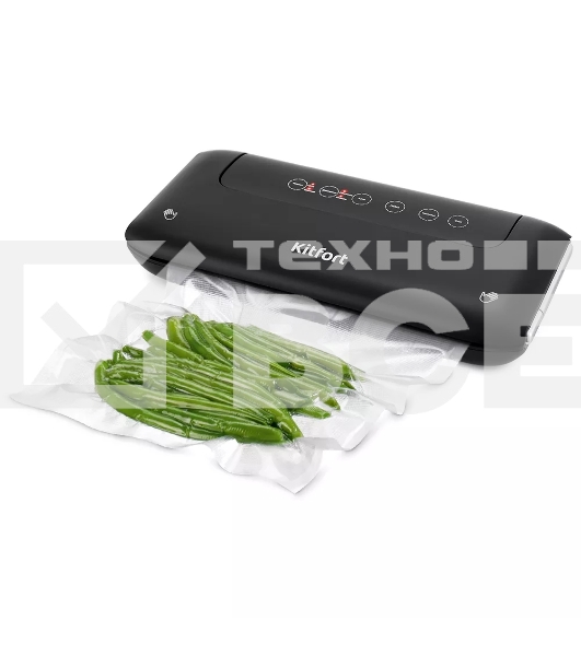 Вакуумный упаковщик Kitfort KT-1508 130Вт черный