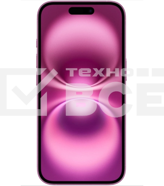 Смартфон Apple iPhone 16, 8/256Gb, розовый