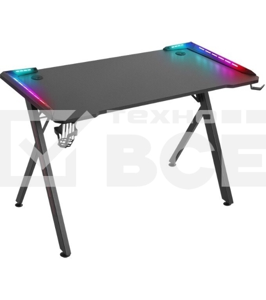 Стол игровой Defender EXTREME RGB BLACK