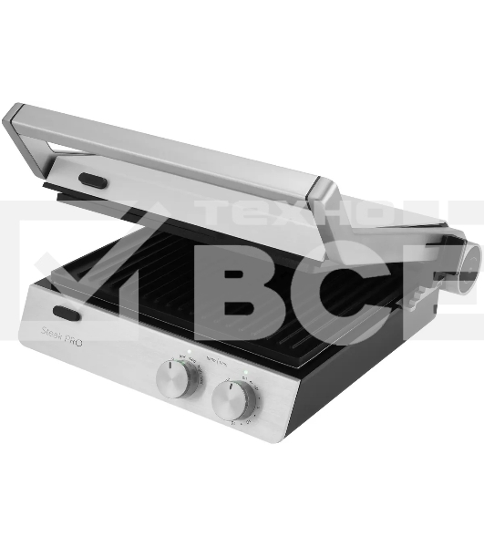 Электрогриль Polaris PGP2803 2000Вт Серебряный