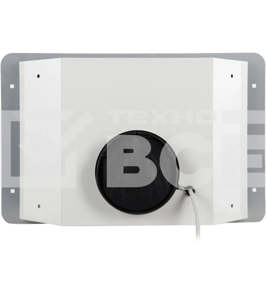 Вытяжка Elikor FLAT 42P-430-K3D белый/хром